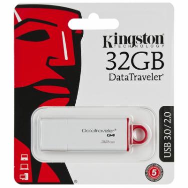 USB флеш накопитель Kingston 32Gb DataTraveler Generation 4 Фото 2
