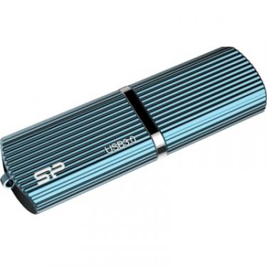 USB флеш накопитель Silicon Power 64Gb MARVEL M50 Aqua Blue USB3.0 Фото