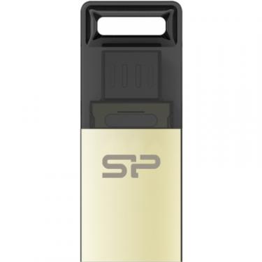 USB флеш накопитель Silicon Power 16Gb Mobile X10 , OTG, Champague Фото
