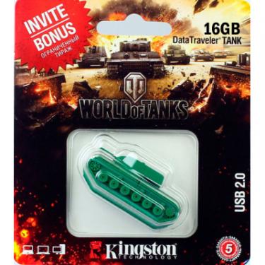 USB флеш накопитель Kingston 16 GB Custom Rubber Tank Фото