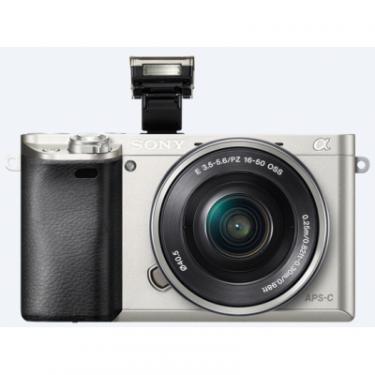 Цифровой фотоаппарат Sony Alpha 6000 kit 16-50mm Silver Фото 1