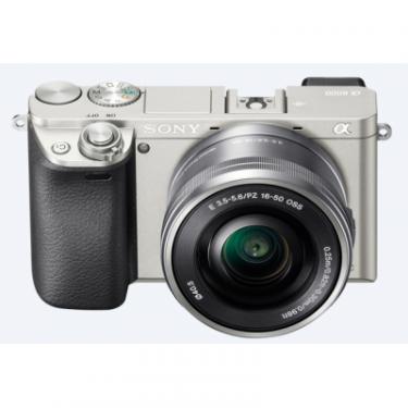 Цифровой фотоаппарат Sony Alpha 6000 kit 16-50mm Silver Фото 2