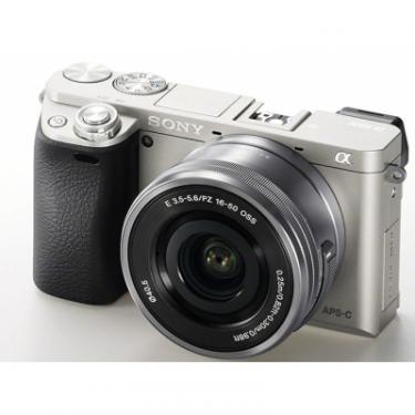 Цифровой фотоаппарат Sony Alpha 6000 kit 16-50mm Silver Фото 4