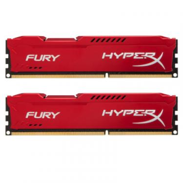 Модуль памяти для компьютера Kingston Fury (ex.HyperX) DDR3 8Gb (2x4GB) 1866 MHz HyperX Fury Red Фото