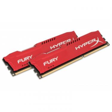 Модуль памяти для компьютера Kingston Fury (ex.HyperX) DDR3 8Gb (2x4GB) 1866 MHz HyperX Fury Red Фото 2