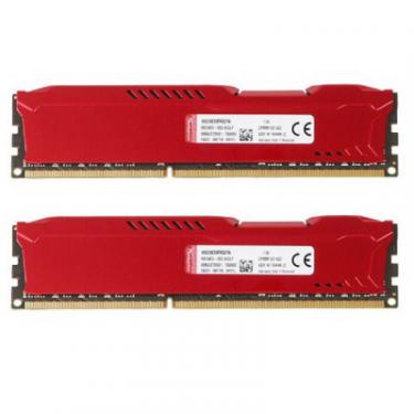 Модуль памяти для компьютера Kingston Fury (ex.HyperX) DDR3 8Gb (2x4GB) 1866 MHz HyperX Fury Red Фото 3