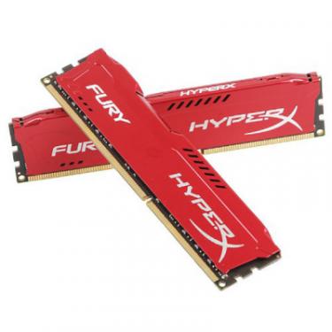 Модуль памяти для компьютера Kingston Fury (ex.HyperX) DDR3 8Gb (2x4GB) 1866 MHz HyperX Fury Red Фото 4