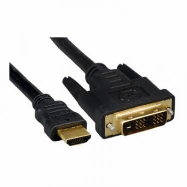 Кабель мультимедийный Cablexpert HDMI to DVI 18+1pin M, 3.0m Фото 1