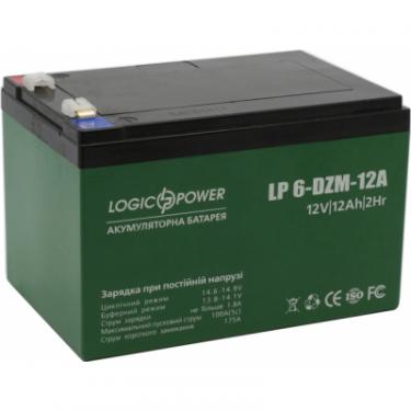Батарея к ИБП LogicPower 12В 12 Ач (6-DZM-12) Фото 2