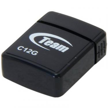 USB флеш накопитель Team 16GB C12G Black USB 2.0 Фото 1