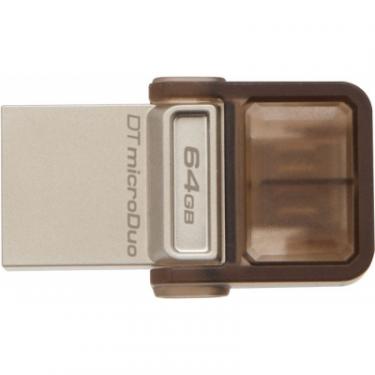 USB флеш накопитель Kingston 64GB DT MicroDuo USB 2.0 Фото