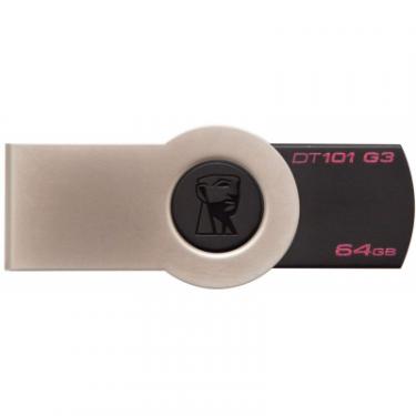 USB флеш накопитель Kingston 64GB DataTraveler 101 G3 Black USB 3.0 Фото