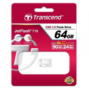 USB флеш накопитель Transcend 64GB JetFlash 710 USB 3.0 Фото 2