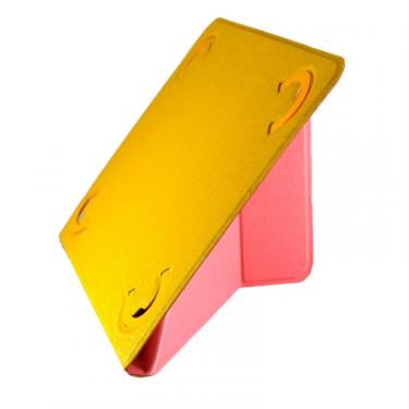 Чехол для планшета Pro-case 9-10" Pro-case Y series 9-10" pink+yellow Фото 3