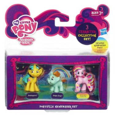 Игровой набор Hasbro Мини коллекция пони Pinkie Pie, Snipsy Snap и Snai Фото