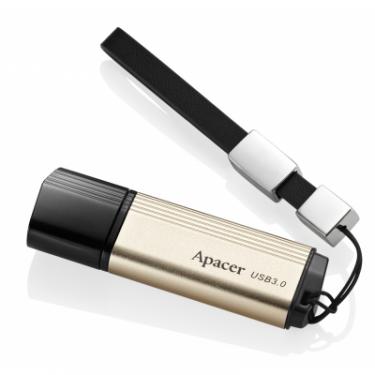 USB флеш накопитель Apacer 64GB AH353 Champagne Gold RP USB 3.0 Фото 3
