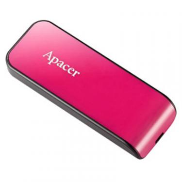 USB флеш накопитель Apacer 16GB AH334 pink USB 2.0 Фото 1