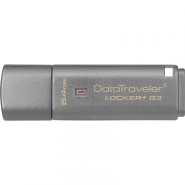 USB флеш накопитель Kingston 64Gb DataTraveler Locker+ G3 USB 3.0 Фото