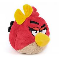 Мягкая игрушка Angry Birds Птичка-девочка красная Фото 1