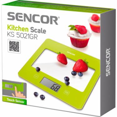 Весы кухонные Sencor SKS 5021 GR Фото 1