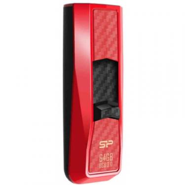 USB флеш накопитель Silicon Power 64Gb Blaze B50 Red USB 3.0 Фото