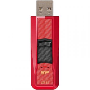 USB флеш накопитель Silicon Power 64Gb Blaze B50 Red USB 3.0 Фото 1