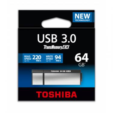 USB флеш накопитель Toshiba 64Gb TransMemory-EX USB 3.0 Фото 1