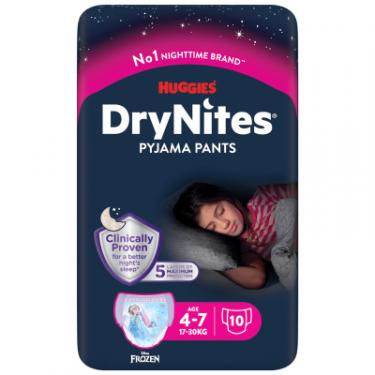 Подгузники Huggies DryNites для девочек 4-7 лет 10 шт Фото