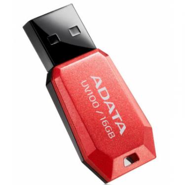 USB флеш накопитель ADATA 16Gb UV100 Red USB 2.0 Фото 1