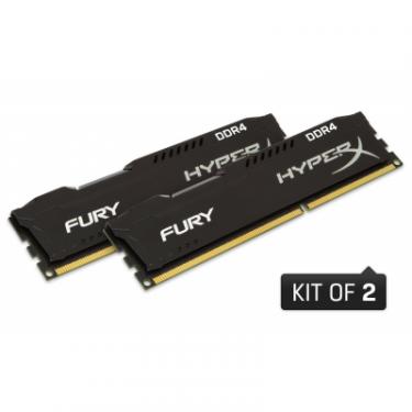Модуль памяти для компьютера Kingston Fury (ex.HyperX) DDR4 8GB (2x4GB) 2133 MHz Fury Black Фото 2