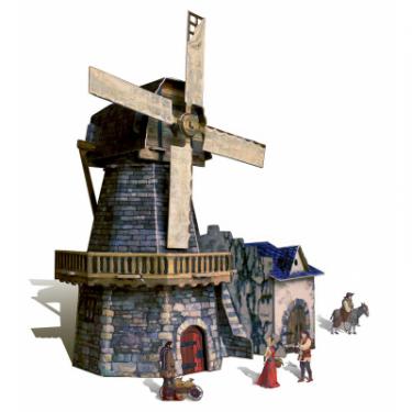 Сборная модель Умная бумага Мельница серии Средневековый город Фото