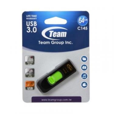 USB флеш накопитель Team 64GB C145 Green USB 3.0 Фото 4