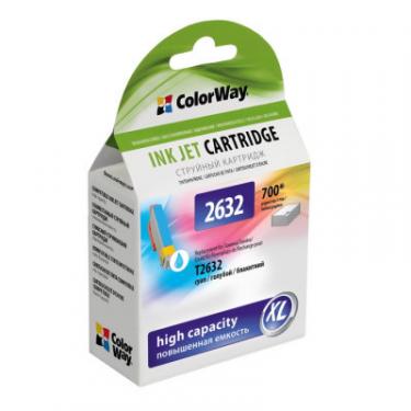 Картридж ColorWay для EPSON XP600/605/700 cyan Фото