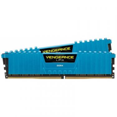 Модуль памяти для компьютера Corsair DDR4 16GB (2x8GB) 3000 MHz Vengeance LPX Blue Фото 1