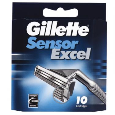 Сменные кассеты Gillette Sensor Excel 10 шт Фото