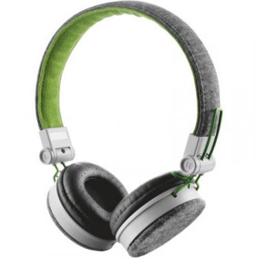 Наушники Trust Urban Revolt Fyber headphone grey/green Фото