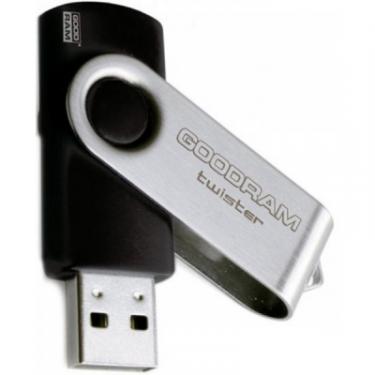 USB флеш накопитель Goodram 4GB Twister Black USB 2.0 Фото 1