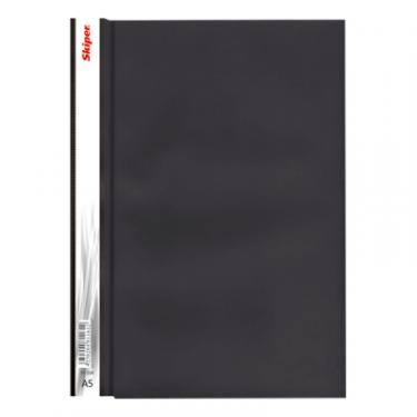 Папка-скоросшиватель Skiper А5, transparent, 160 мкм, SK15A, Black Фото