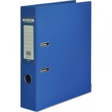 Папка - регистратор Buromax А4 double sided, 70мм, PP, blue, built-up Фото