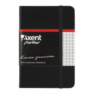Книга записная Axent Partner, 95*140, 96sheets, square, black Фото