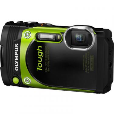 Цифровой фотоаппарат Olympus Tough TG-870 Green (Waterproof - 15m; Wi-Fi; GPS) Фото