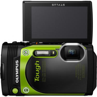 Цифровой фотоаппарат Olympus Tough TG-870 Green (Waterproof - 15m; Wi-Fi; GPS) Фото 8