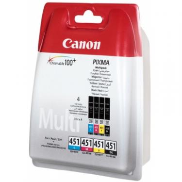 Картридж Canon CLI-451 C/M/Y/Bk Multi Pack Фото