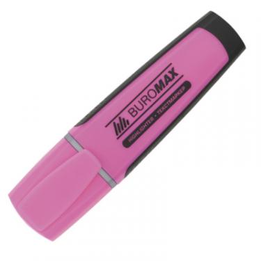 Маркер Buromax highlighter pen, chisel tip, pink Фото