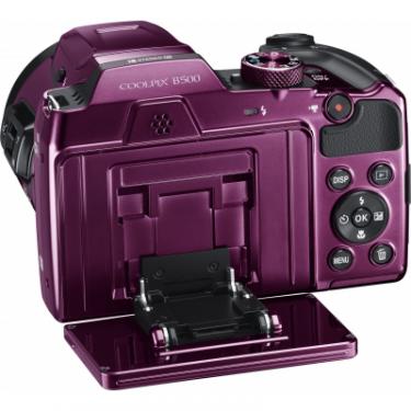 Цифровой фотоаппарат Nikon Coolpix B500 Purple Фото 4