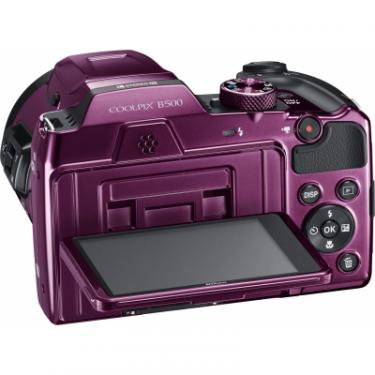 Цифровой фотоаппарат Nikon Coolpix B500 Purple Фото 6