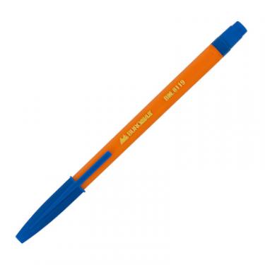 Ручка шариковая Buromax non-retractable JOBMAX ORANGE, blue Фото
