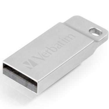USB флеш накопитель Verbatim 16GB Metal Executive Silver USB 2.0 Фото 1