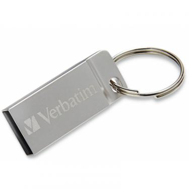 USB флеш накопитель Verbatim 16GB Metal Executive Silver USB 2.0 Фото 2