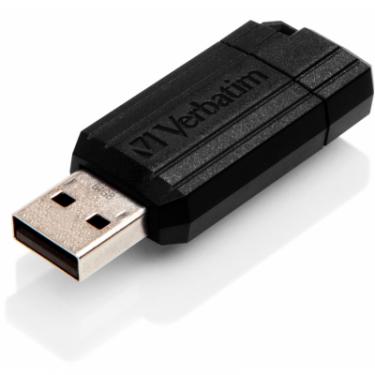 USB флеш накопитель Verbatim 64GB Store 'n' Go PinStripe Black USB 2.0 Фото 3